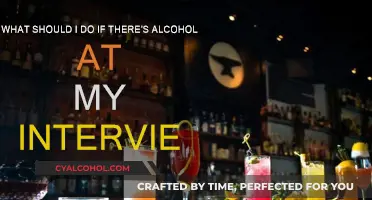 Alcohol at Interview: To Drink or Not to Drink?