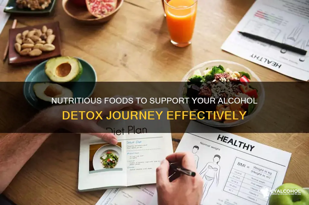 what should i eat when detoxing from alcohol