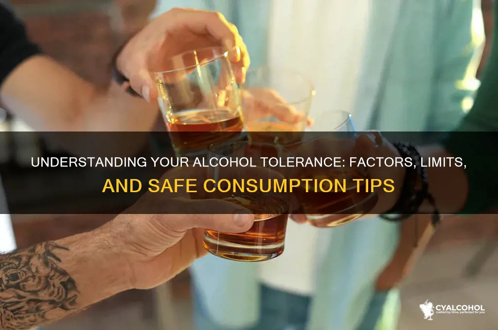 what should my alcohol tolerance be