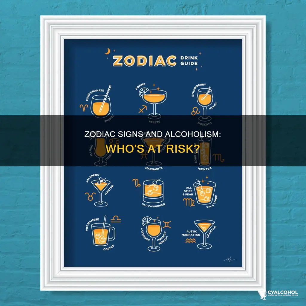 what sign is most likely to be an alcoholic