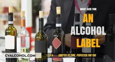 Choosing the Perfect Alcohol Label Size: A Comprehensive Guide