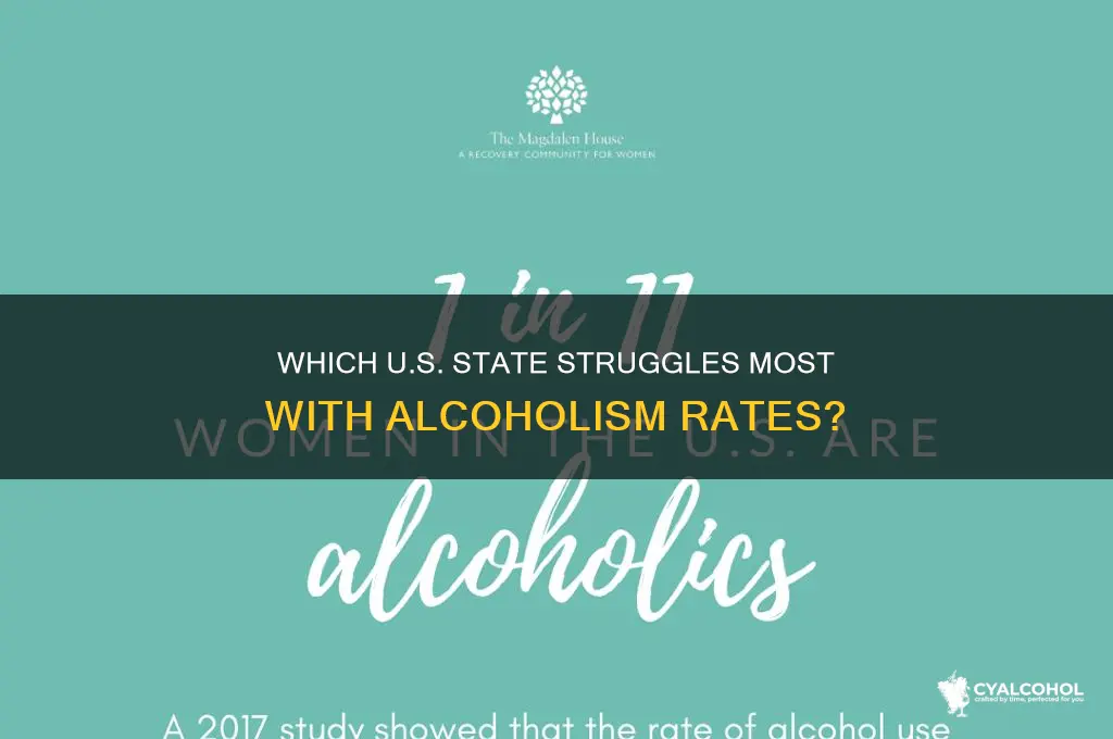 what state has highest alcoholism rate