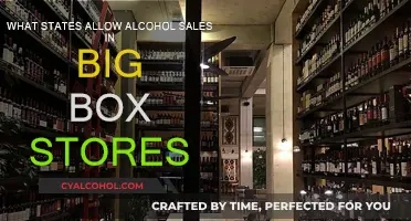 Big Box Alcohol Sales: Which States Allow In-Store Purchases?