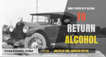 Returning Alcohol: Which States Prohibit It and Why