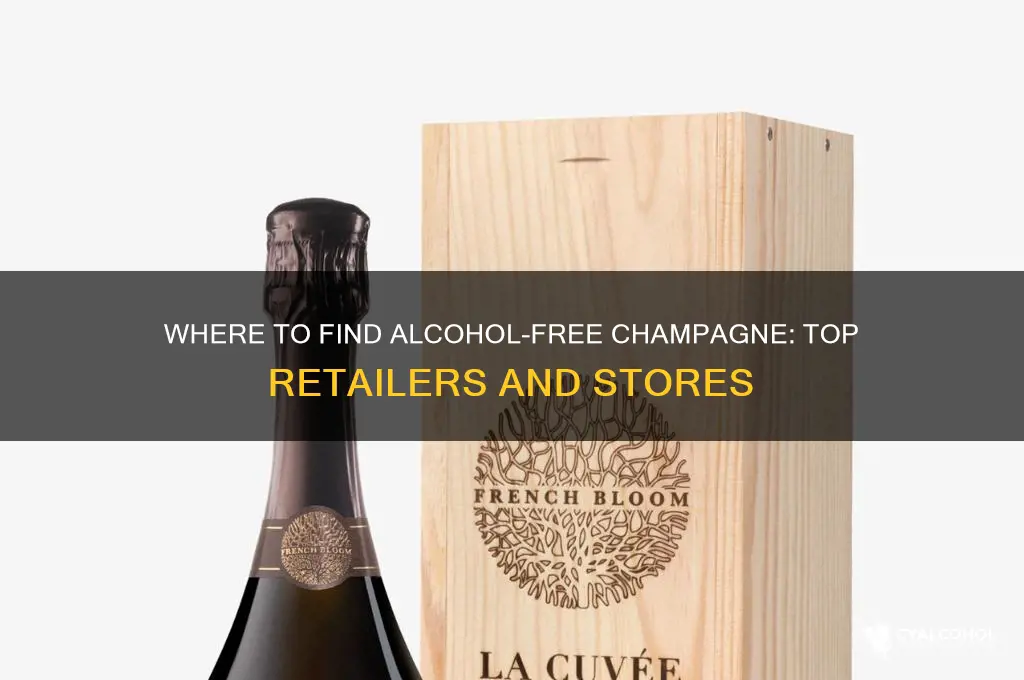 what stores carry alcohol free champagne
