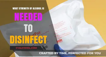 Effective Alcohol Strength for Disinfection: What Percentage Works Best?