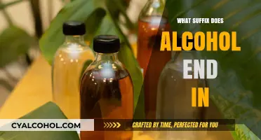 Unraveling the Chemical Mystery: What Suffix Does Alcohol End In?