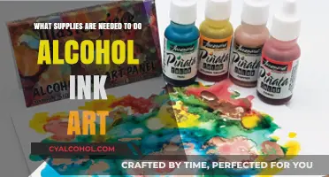 Alcohol Ink Art: Supplies for Beginners