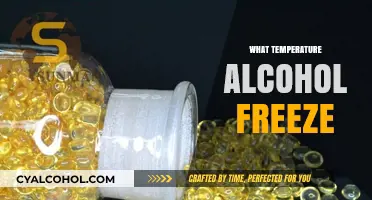 Alcohol's Freezing Point: Understanding When Spirits Turn to Ice