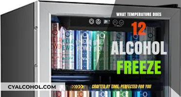 Alcohol's Freezing Point: When Does 12% ABV Freeze?