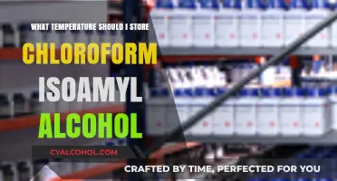 Optimal Storage Temperature for Chloroform and Isoamyl Alcohol: A Guide
