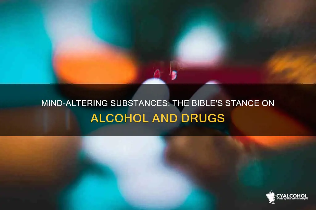 what the bible says about mind altering alcohol anddrugs