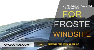 A Quick Fix for Frosty Windshields: Alcohol and Water