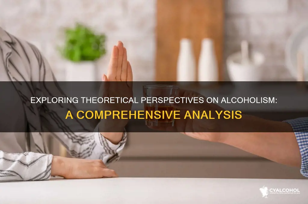 what theoretical lens could i apply to alcoholism