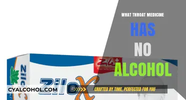 Alcohol-Free Throat Relief: Discover Safe and Effective Medicine Options