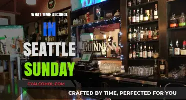 Seattle Sunday Alcohol Hours: What Time Can You Buy Drinks?