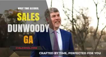 Dunwoody, GA Alcohol Sales Hours: What Time Can You Buy?