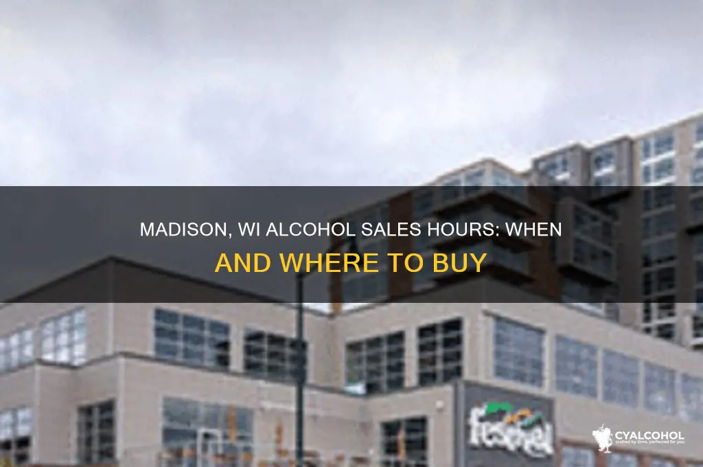 what time alcohol sales madison wi