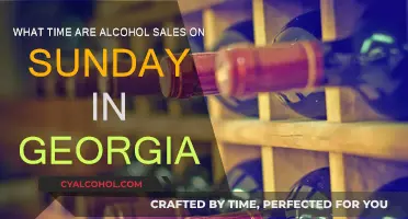 Alcohol Sales in Georgia: Sunday Trading Laws Explained