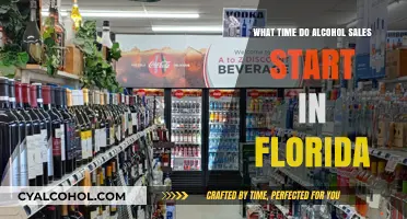 Florida Alcohol Sales Start Time: When Can You Buy Drinks?