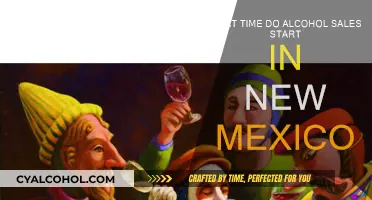 Alcohol Sales in New Mexico: When Do They Start?