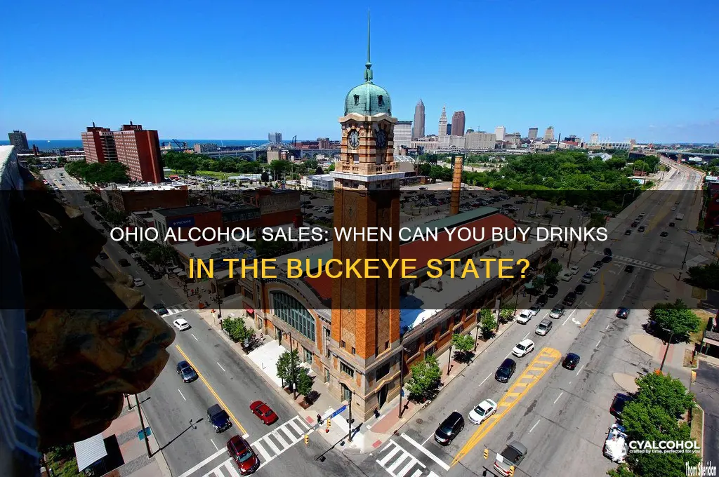 what time do alcohol sales start in ohio