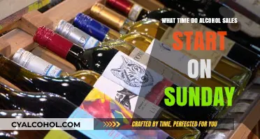 Sunday Alcohol Sales Start Time: When Can You Buy Drinks?