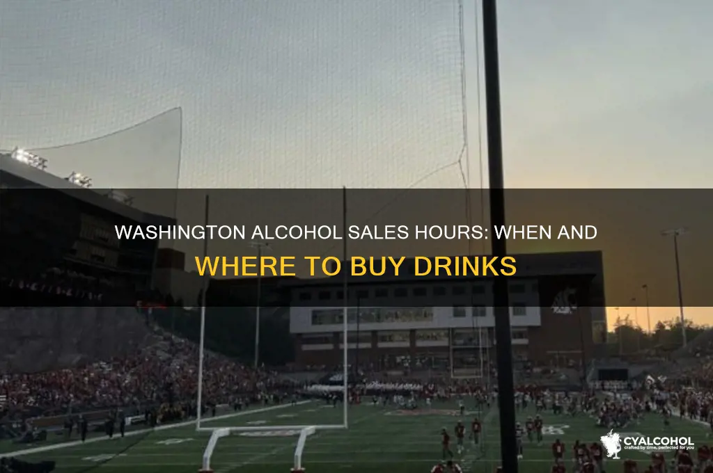 what time do washington alcohol in