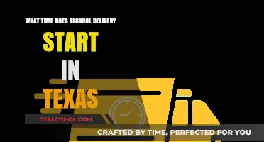 Texas Alcohol Delivery Hours: When Can You Order Drinks?