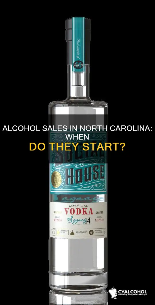 what time does alcohol start being sold in north carolina