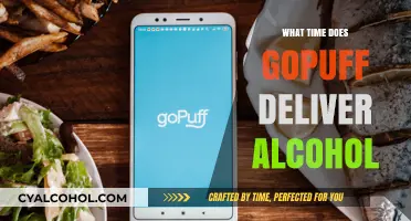 When Does Gopuff Deliver Alcohol? A Guide to Delivery Times