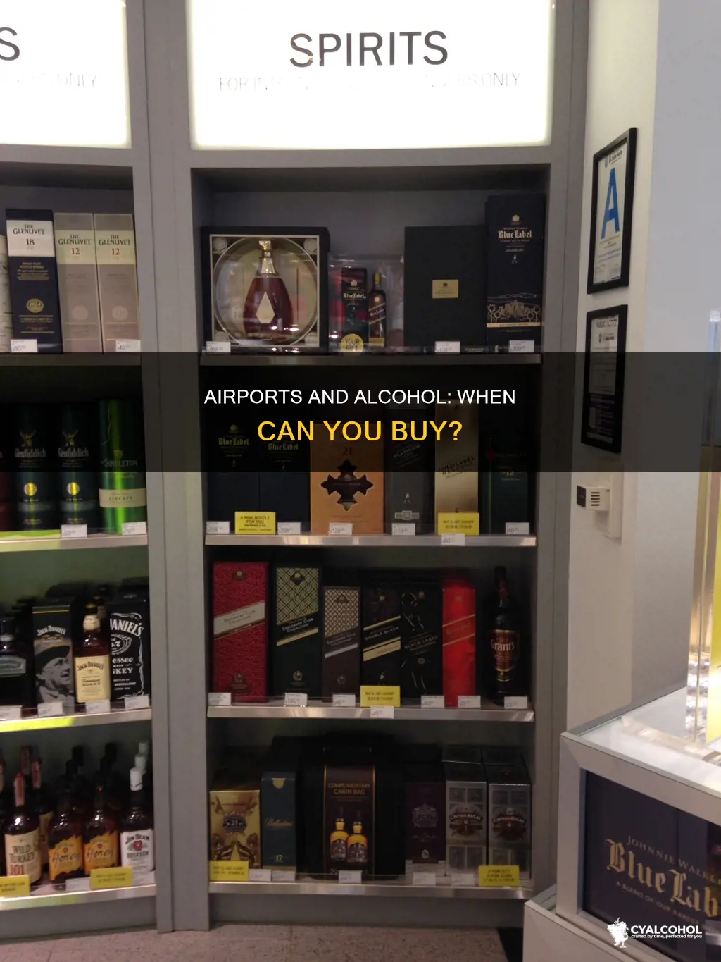 what time is alcohol allowed to sold at airports