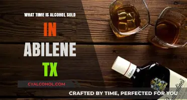Abilene, TX Alcohol Sales Hours: When and Where to Buy