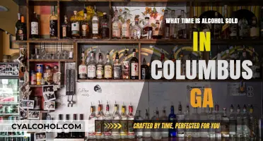 Columbus GA Alcohol Sales Hours: When and Where to Buy