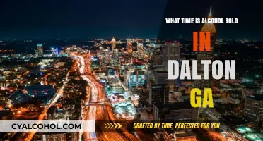 Dalton, GA Alcohol Sales Hours: When and Where to Buy