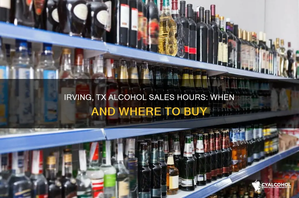 what time is alcohol sold in irving tx