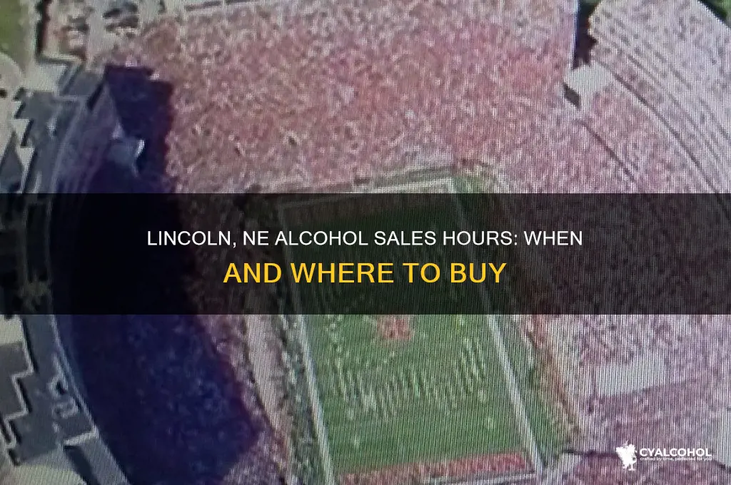 what time is alcohol sold in lincoln ne