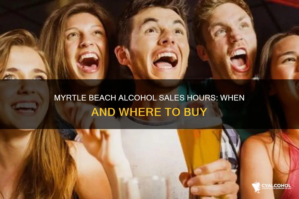what time is alcohol sold in myrtle beach