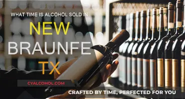 Alcohol Sales in New Braunfels, Texas: What Time?