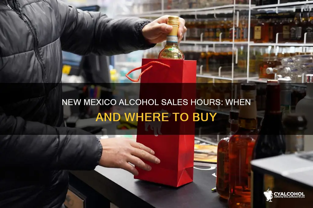 what time is alcohol sold in new mexico
