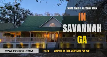 Savannah GA Alcohol Sales Hours: When and Where to Buy
