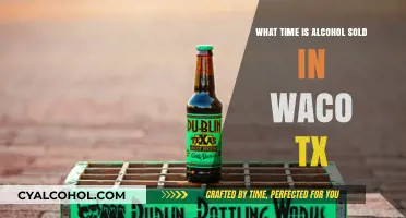 Waco, TX Alcohol Sales Hours: When and Where to Buy