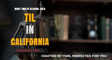 California Alcohol Sales Hours: When Do Stores Stop Selling?