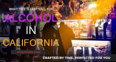Last Call: California's Alcohol Service Hours