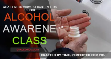Alcohol Awareness Class Timing at Midwest Bartenders School