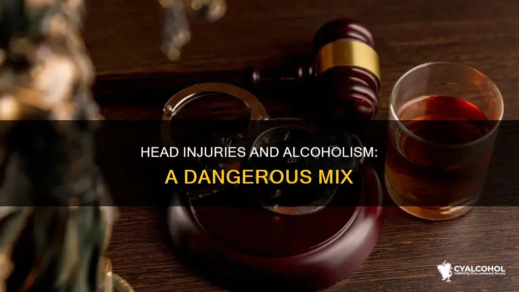 what to do about alcoholic who has head injurty