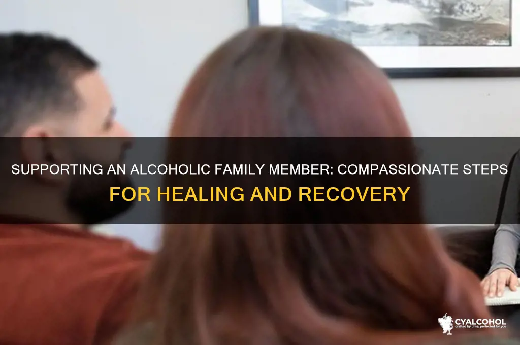 what to do about an alcoholic family member