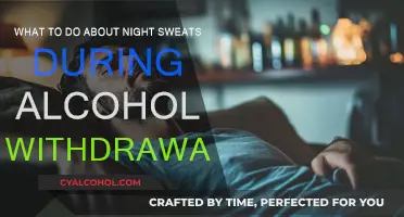 Alcohol Withdrawal Night Sweats: What You Can Do