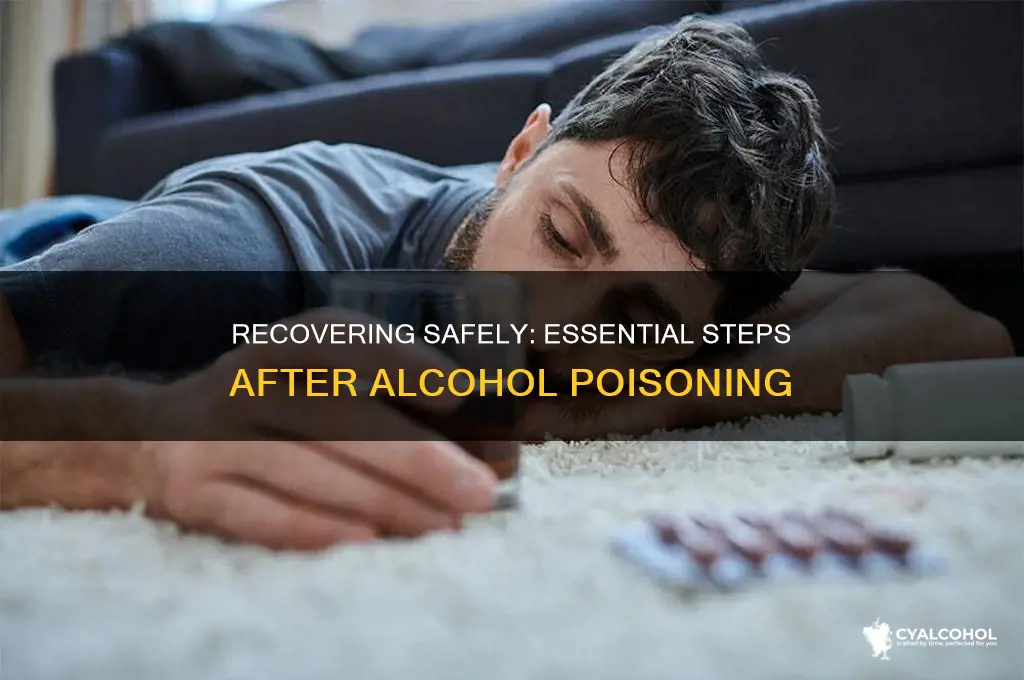 what to do after alcohol poisoning
