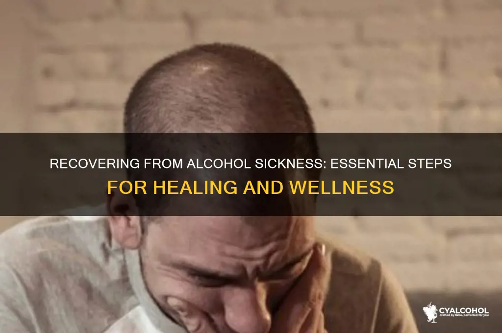 what to do after being sick from alcohol